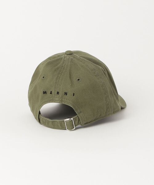 MARNI(マルニ)の「MARNI(マルニ)Kids & Junior ブランドロゴキャップ帽子(キャップ・キッズ・イエロー/ブルー/カーキ・Ⅱ/Ⅲ)」の5枚目の写真