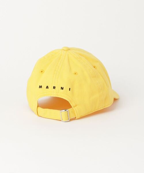 MARNI(マルニ)の「MARNI(マルニ)Kids & Junior ブランドロゴキャップ帽子(キャップ・キッズ・イエロー/ブルー/カーキ・Ⅱ/Ⅲ)」の6枚目の写真