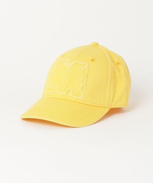 MARNI イエロー Mロゴ キャップ マルニ MARNI 帽子 キャップ 刺しゅう