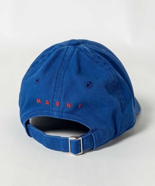 MARNI(マルニ)の「MARNI(マルニ)Kids & Junior ブランドロゴキャップ帽子(キャップ・キッズ・イエロー/ブルー/カーキ・Ⅱ/Ⅲ)」の8枚目の写真
