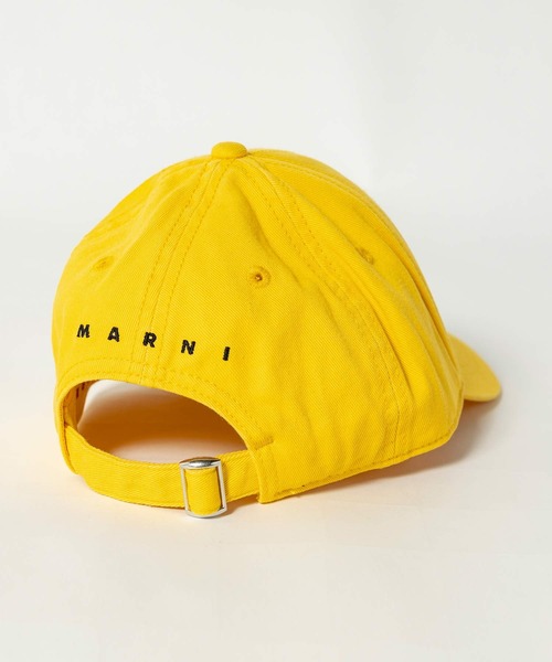 MARNI(マルニ)の「MARNI(マルニ)Kids & Junior ブランドロゴキャップ帽子(キャップ・キッズ・イエロー/ブルー/カーキ・Ⅱ/Ⅲ)」の9枚目の写真