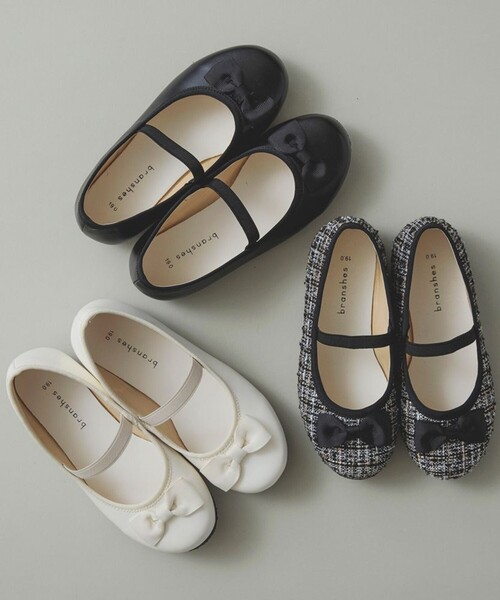 BRANSHES(ブランシェス)の「バレエシューズ(ドレスシューズ・キッズ・ブラック/カラフル/アイボリー・20.0cm/21.0cm/18.0cm/17.0cm/16.0cm/19.0cm)」の9枚目の写真