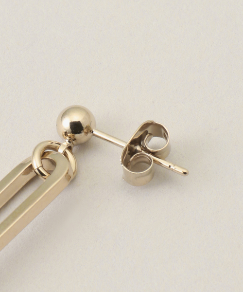 JUSTINE CLENQUET(ジュスティーヌクランケ)の「【JUSTINE CLENQUET/ジャスティーヌ クランケ】ALI ピアス(ピアス(両耳用)・レディース・シルバー/ゴールド・FREE)」の9枚目の写真