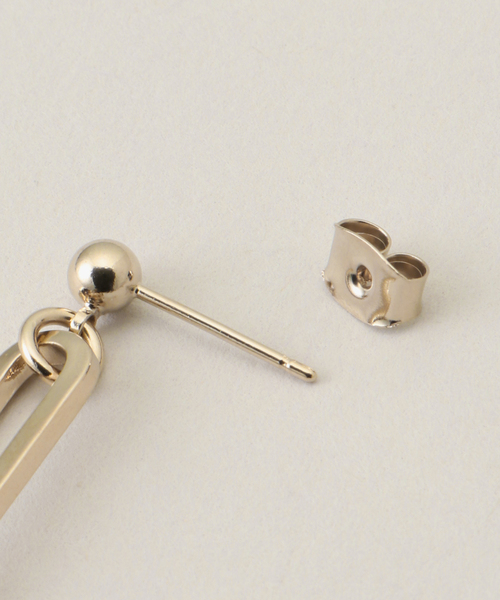 JUSTINE CLENQUET(ジュスティーヌクランケ)の「【JUSTINE CLENQUET/ジャスティーヌ クランケ】ALI ピアス(ピアス(両耳用)・レディース・シルバー/ゴールド・FREE)」の8枚目の写真