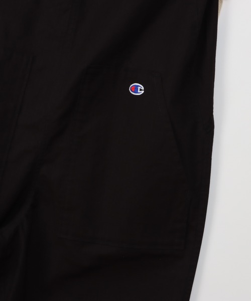 Champion（チャンピオン）の「【Champion/チャンピオン】レディース ジャンプスーツ（サロペット/オーバーオール・レディース・ブラック/オリーブ/ベージュ系その他3・MEDIUM/LARGE）」の10枚目の写真