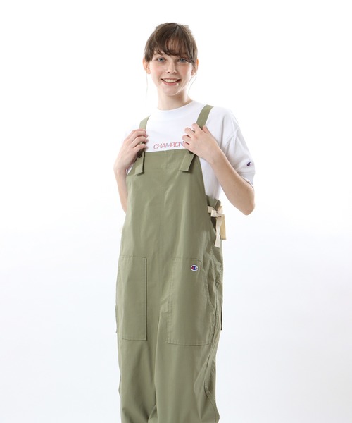 Champion（チャンピオン）の「【Champion/チャンピオン】レディース ジャンプスーツ（サロペット/オーバーオール・レディース・ブラック/オリーブ/ベージュ系その他3・MEDIUM/LARGE）」の22枚目の写真