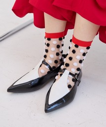 manana suerte | 2TONEストラップシューズ(パンプス)