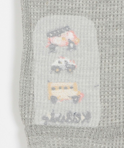 kladskap（クレードスコープ）の「車７分丈スパッツ（レギンス/スパッツ・キッズ・ネイビー/トップグレー・90cm/110cm/100cm）」の6枚目の写真