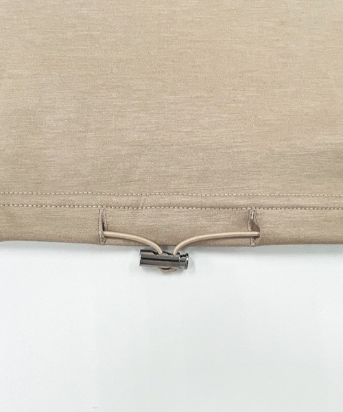 HYSSHOP（エイチワイエスショップ）の「レディース 長袖クロップド丈ドローコードヨガウェアピラティストップス[トレーニングウェア/ジムウェア/ピラティスウェア]（その他トップス・レディース・ブラック/オフホワイト/ベージュ/ターコイズブルー/グレー系その他・S/M/L）」の14枚目の写真