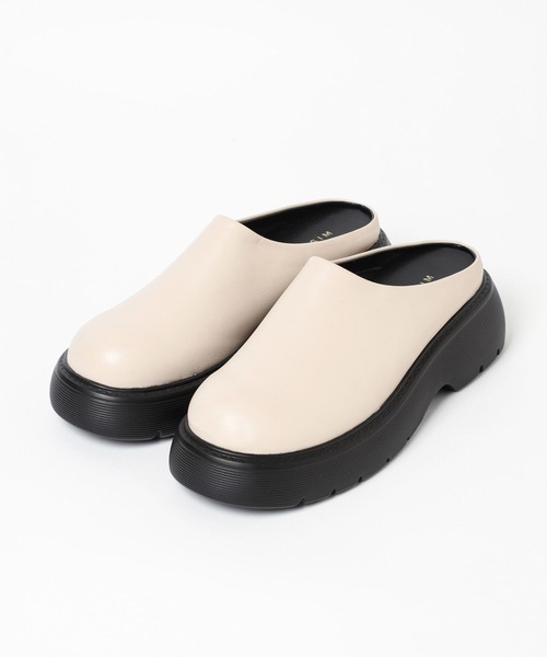 LEPSIM(レプシィム)の「ボリュームソールサボ 996291(その他シューズ・レディース・アイボリー/ブラック・MEDIUM/LARGE)」の16枚目の写真