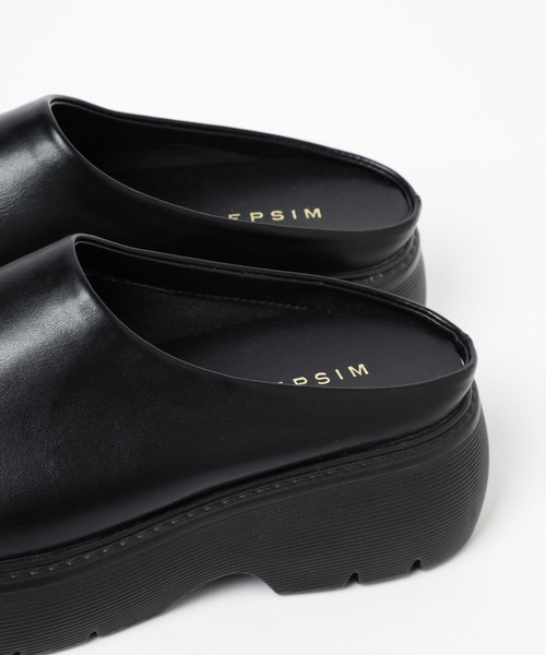 LEPSIM(レプシィム)の「ボリュームソールサボ 996291(その他シューズ・レディース・アイボリー/ブラック・MEDIUM/LARGE)」の6枚目の写真