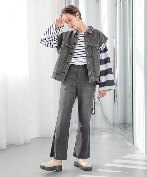 LEPSIM(レプシィム)の「ボリュームソールサボ 996291(その他シューズ・レディース・アイボリー/ブラック・MEDIUM/LARGE)」の22枚目の写真