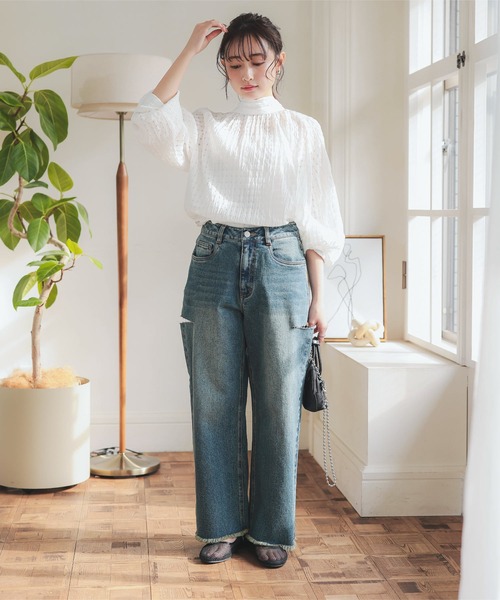 CLESSTE　ストレートデニム SUPERIOR CLOSET》別注ハイライズストレートデニム《upper