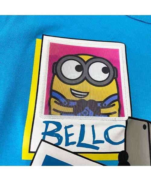 セール】ミニオン レンチキュラー ロングTシャツ 9296K（Tシャツ