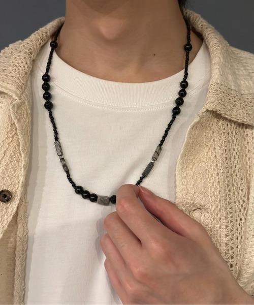 Burner(バーナー)の「【OKUOKU 0909】 チェーンネックレス oku-neck-00328 Nn(ネックレス・メンズ・シルバー/ゴールド/シルバー系その他/A/B/C/D/E/F/G/H/I/J/K/L/M/N/O/P/Q/R/S/U/V/W/X/Y/Z/T・50/45/FREE)」の15枚目の写真