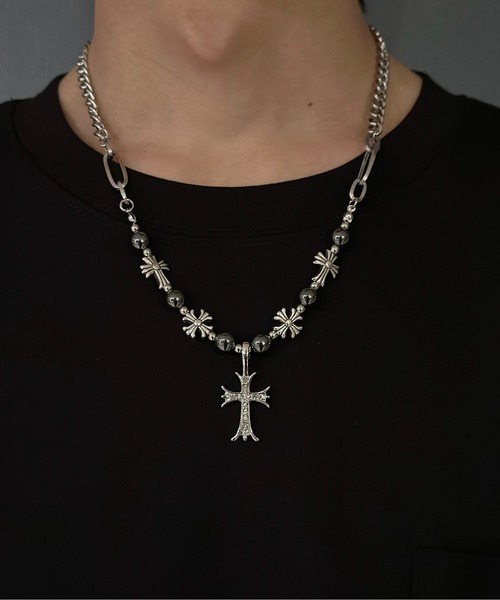 Burner(バーナー)の「【OKUOKU 0909】 チェーンネックレス oku-neck-00328 Nn(ネックレス・メンズ・シルバー/ゴールド/シルバー系その他/A/B/C/D/E/F/G/H/I/J/K/L/M/N/O/P/Q/R/S/U/V/W/X/Y/Z/T・50/45/FREE)」の16枚目の写真