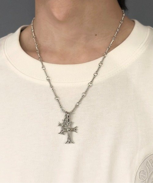 Burner(バーナー)の「【OKUOKU 0909】 チェーンネックレス oku-neck-00328 Nn(ネックレス・メンズ・シルバー/ゴールド/シルバー系その他/A/B/C/D/E/F/G/H/I/J/K/L/M/N/O/P/Q/R/S/U/V/W/X/Y/Z/T・50/45/FREE)」の21枚目の写真