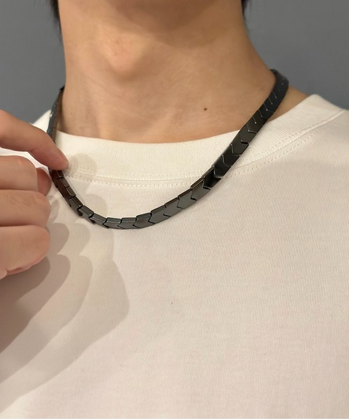 Burner(バーナー)の「【OKUOKU 0909】 チェーンネックレス oku-neck-00328 Nn(ネックレス・メンズ・シルバー/ゴールド/シルバー系その他/A/B/C/D/E/F/G/H/I/J/K/L/M/N/O/P/Q/R/S/U/V/W/X/Y/Z/T・50/45/FREE)」の22枚目の写真