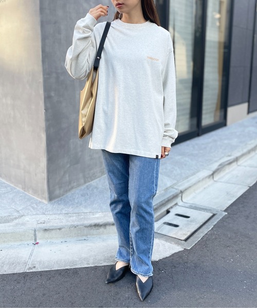 PENDLETON（ペンドルトン）の「【PENDLETON】Back Print L/S Tee (Unisex)（Tシャツ/カットソー・メンズ・ブラック/ライトグレー/ブルー/オフホワイト/イエロー/ミント/ホワイト/ライトピンク・M/L/S/XL）」の22枚目の写真