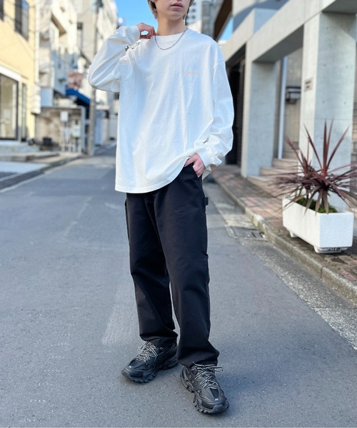 PENDLETON（ペンドルトン）の「【PENDLETON】Back Print L/S Tee (Unisex)（Tシャツ/カットソー・メンズ・ブラック/ライトグレー/ブルー/オフホワイト/イエロー/ミント/ホワイト/ライトピンク・M/L/S/XL）」の13枚目の写真