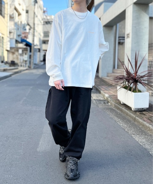 PENDLETON（ペンドルトン）の「【PENDLETON】Back Print L/S Tee (Unisex)（Tシャツ/カットソー・メンズ・ブラック/ライトグレー/ブルー/オフホワイト/イエロー/ミント/ホワイト/ライトピンク・M/L/S/XL）」の14枚目の写真