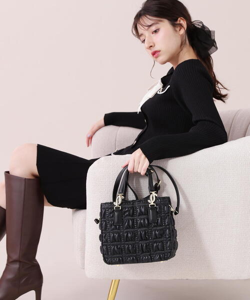 JILL by JILL STUART(ジルバイジルスチュアート)の「◇クロスJハンドル(トートバッグ・レディース・ホワイト系その他/ブラック系その他/ベージュ系その他・FREE)」の12枚目の写真