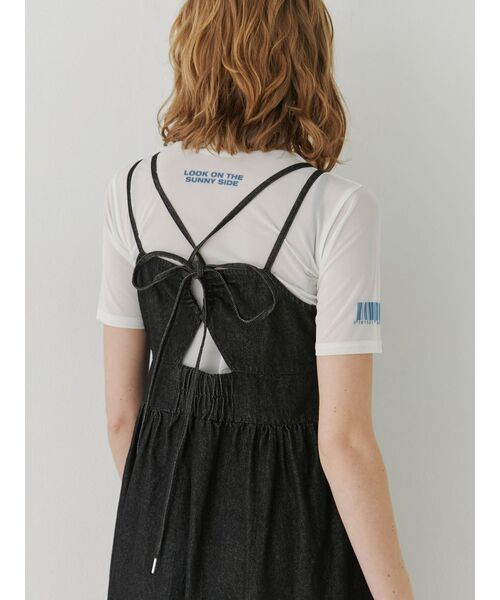 jouetie(ジュエティ)の「ハーフスリーブタトゥーシアートップス(Tシャツ/カットソー・レディース・ブラック/オフホワイト/カーキ・MEDIUM)」の21枚目の写真