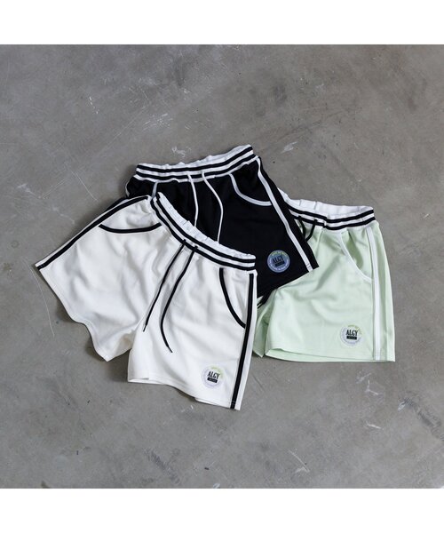 algy（アルジー）の「【ACTIVE】吸水速乾ラインリブショーパン（その他パンツ・キッズ・ブラック/アイボリー/ライム・XX-SMALL/X-SMALL/SMALL/MEDIUM）」の5枚目の写真