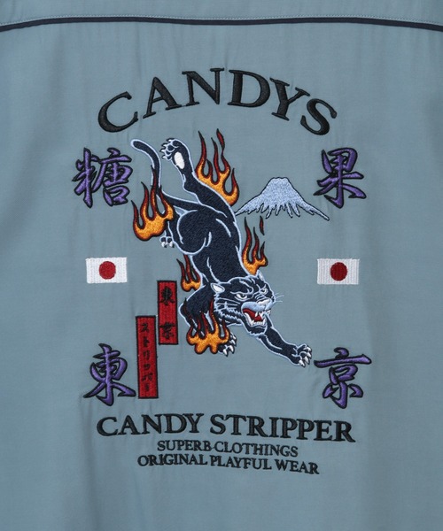 Candy Stripper（キャンディストリッパー）の「CANDY TOKYO シャツ（シャツ/ブラウス・レディース・ネイビー/ブラック/ライトブルー・2）」の12枚目の写真