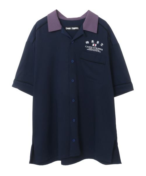 Candy Stripper（キャンディストリッパー）の「CANDY TOKYO シャツ（シャツ/ブラウス・レディース・ネイビー/ブラック/ライトブルー・2）」の21枚目の写真