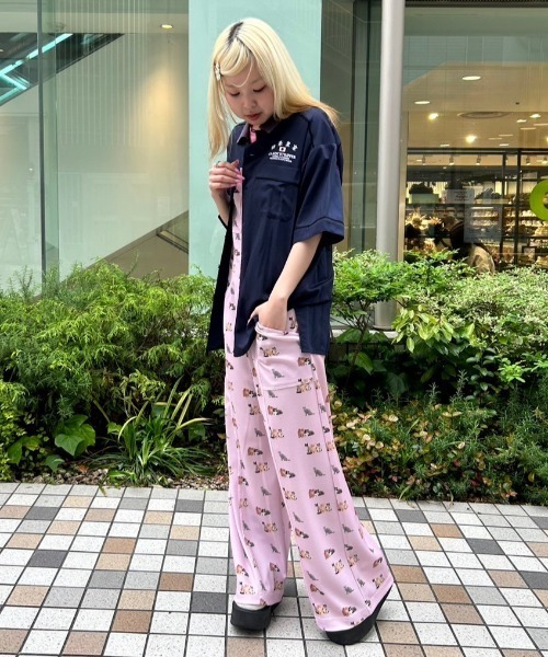 Candy Stripper（キャンディストリッパー）の「CANDY TOKYO シャツ（シャツ/ブラウス・レディース・ネイビー/ブラック/ライトブルー・2）」の15枚目の写真