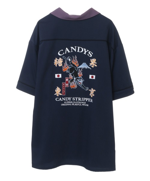 Candy Stripper（キャンディストリッパー）の「CANDY TOKYO シャツ（シャツ/ブラウス・レディース・ネイビー/ブラック/ライトブルー・2）」の22枚目の写真