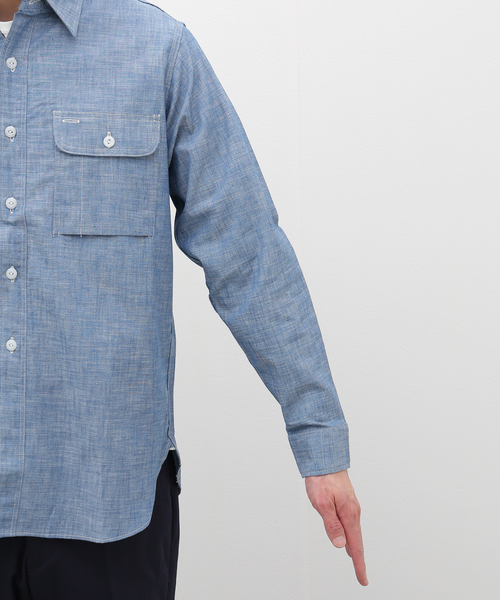 BIG YANK（ビッグヤンク）の「【BIG YANK / ビッグヤンク】1952 CHAMBRAY（シャツ/ブラウス・メンズ・ブルー系その他・16/15 /17）」の8枚目の写真