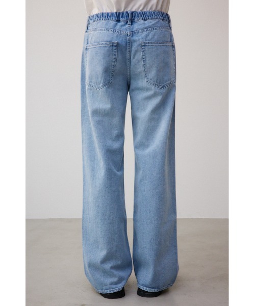 AZUL by moussy(アズールバイマウジー)の「AZUL DENIM ワイドクラッシュ(デニムパンツ・メンズ・ライトブルー・LARGE/MEDIUM)」の7枚目の写真