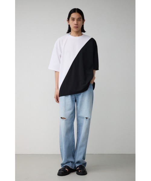 AZUL by moussy(アズールバイマウジー)の「AZUL DENIM ワイドクラッシュ(デニムパンツ・メンズ・ライトブルー・LARGE/MEDIUM)」の15枚目の写真