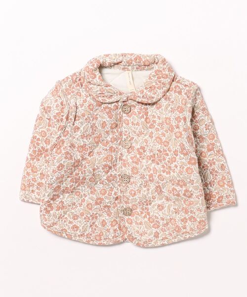 【セール】◆Quincy Mae◆QUILTED JACKET || ROSE GARDEN（その他ベビー用品）｜IO（イオ）（イオ）