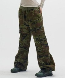 runningHIGH | 【runningHIGH】RIPSTOP BANDING CARGO PANTS -CAMO-(カーゴパンツ)