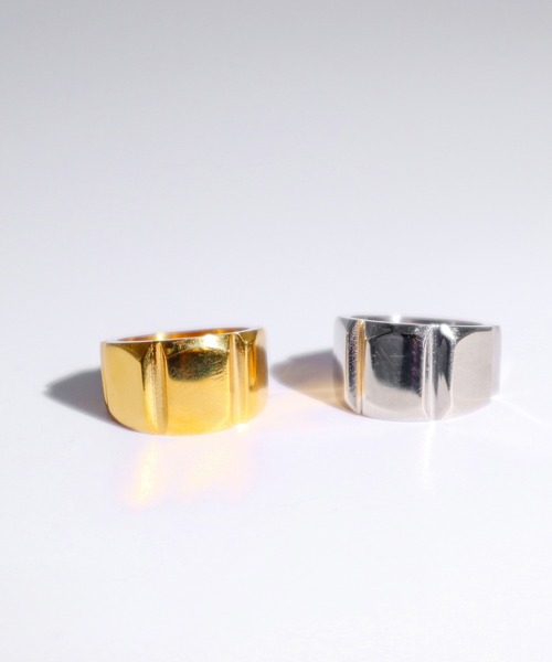 TUWAKRIM(トゥワクリム)の「【TUWAKRIM】Chocolate ring(リング・レディース・ゴールド/シルバー・MEDIUM/LARGE/X-LARGE)」の3枚目の写真
