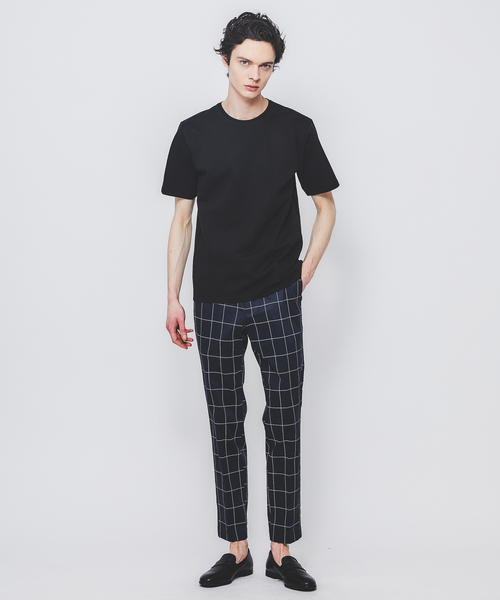 ABAHOUSE GRAY（アバハウスグレイ）の「【COOL DRYMAX」シルケットカノコTシャツ（Tシャツ/カットソー・メンズ・グレイッシュベージュ/ブラック/グリーン/ホワイト/ネイビー・46/50/48）」の6枚目の写真