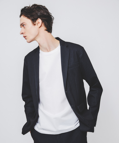 ABAHOUSE GRAY（アバハウスグレイ）の「【COOL DRYMAX」シルケットカノコTシャツ（Tシャツ/カットソー・メンズ・グレイッシュベージュ/ブラック/グリーン/ホワイト/ネイビー・46/50/48）」の16枚目の写真