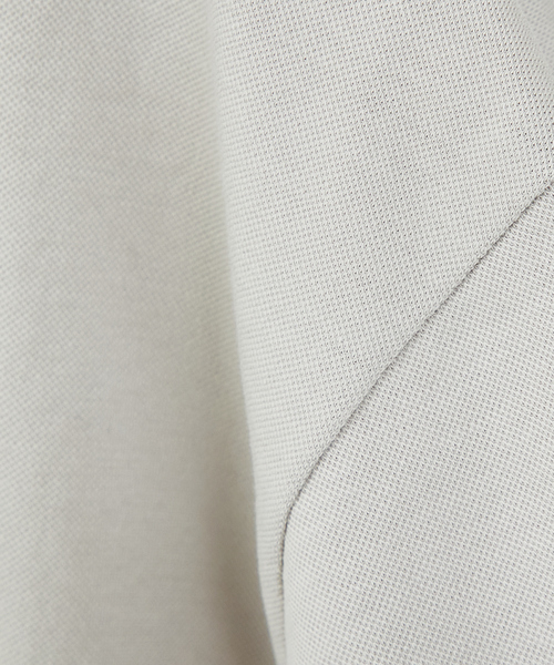 ABAHOUSE GRAY（アバハウスグレイ）の「【COOL DRYMAX」シルケットカノコTシャツ（Tシャツ/カットソー・メンズ・グレイッシュベージュ/ブラック/グリーン/ホワイト/ネイビー・46/50/48）」の17枚目の写真