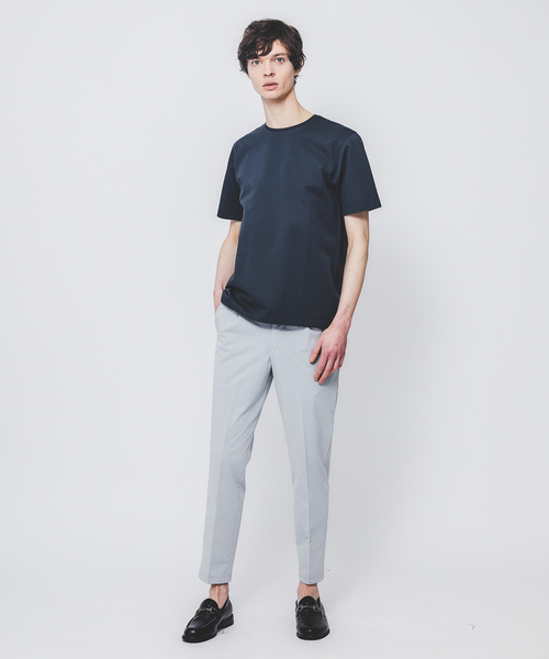 ABAHOUSE GRAY（アバハウスグレイ）の「【COOL DRYMAX」シルケットカノコTシャツ（Tシャツ/カットソー・メンズ・グレイッシュベージュ/ブラック/グリーン/ホワイト/ネイビー・46/50/48）」の13枚目の写真