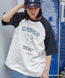 【FELIX & CASPER & Woody Woodpecker】別注 ヴィンテージライクデザイン ビッグシルエット半袖Tシャツ/フェリックス/キャスパー/ウッディー・ウッドペッカー