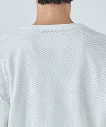 NVRFRGT STUDIOUS別注 S/S MESH TEE レイヤード　黒 NVRFRGT STUDIOUS別注 S/S MESH TEE レイヤード 黒 - メルカリ