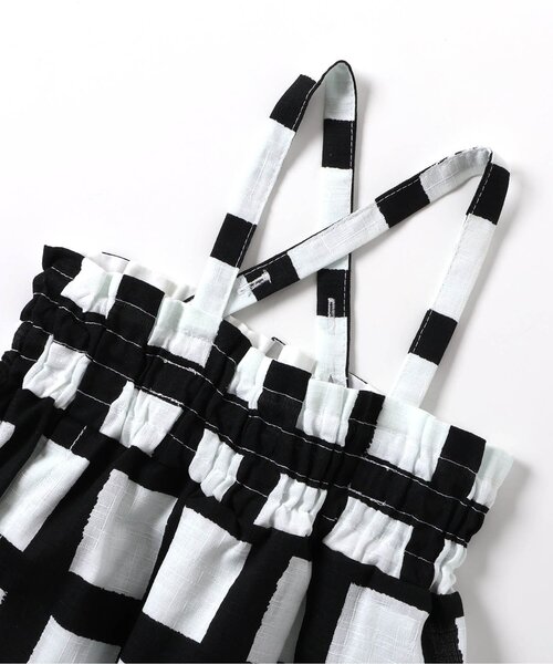 p.premier（ピードットプルミエ）の「BIG格子柄２WAY浴衣（浴衣・キッズ・レッド/ブラック/ターコイズブルー・120/110/100/90/140/130）」の14枚目の写真