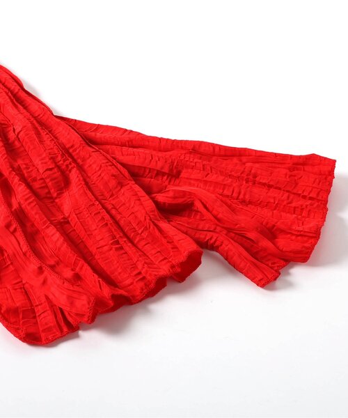 p.premier（ピードットプルミエ）の「BIG格子柄２WAY浴衣（浴衣・キッズ・レッド/ブラック/ターコイズブルー・120/110/100/90/140/130）」の18枚目の写真