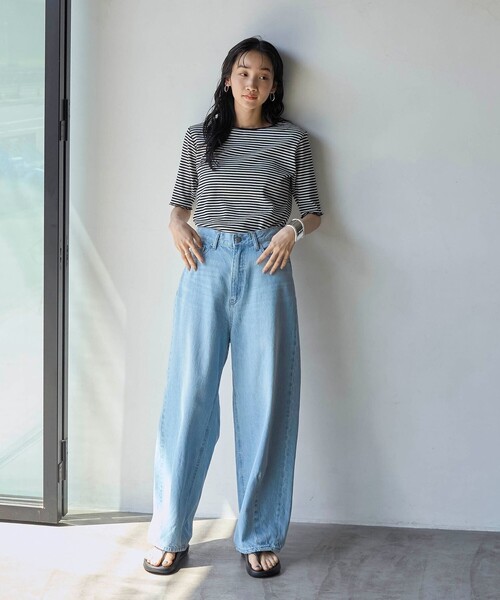 coen（コーエン）の「【C.Mt】FORM　THONG（23cm／24cm／25cm）（WEB限定サイズ）（サンダル・レディース・その他1/グレー/ブラック・24cm/23cm/25cm）」の14枚目の写真