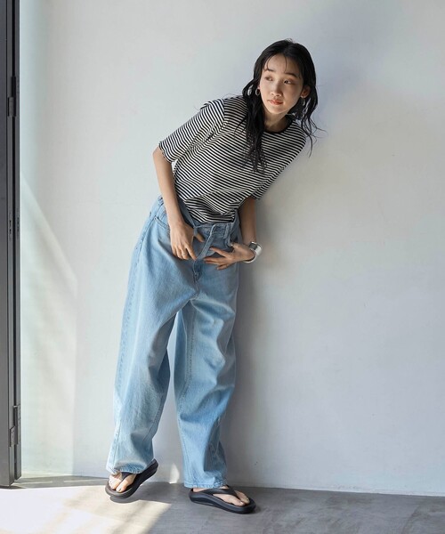 coen（コーエン）の「【C.Mt】FORM　THONG（23cm／24cm／25cm）（WEB限定サイズ）（サンダル・レディース・その他1/グレー/ブラック・24cm/23cm/25cm）」の15枚目の写真