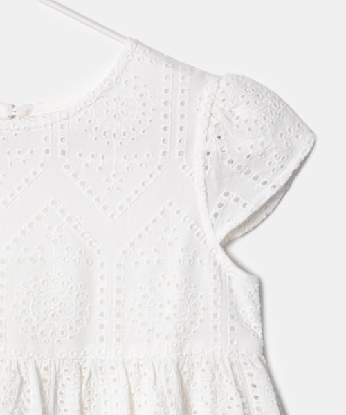 ROPE' PICNIC（ロペピクニック）の「【KIDS】INDIAレースワンピース（ワンピース・キッズ・レッド/オフホワイト・110/150/140/130/120）」の11枚目の写真