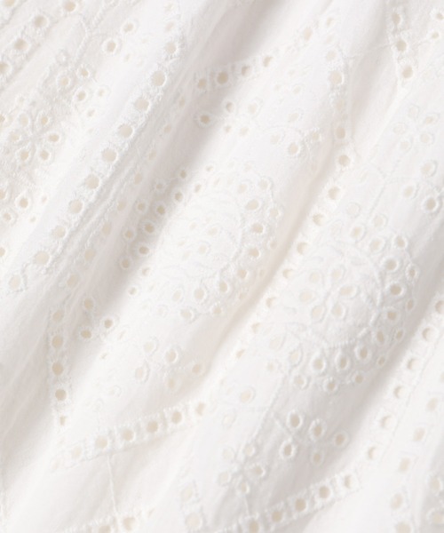 ROPE' PICNIC（ロペピクニック）の「【KIDS】INDIAレースワンピース（ワンピース・キッズ・レッド/オフホワイト・110/150/140/130/120）」の4枚目の写真